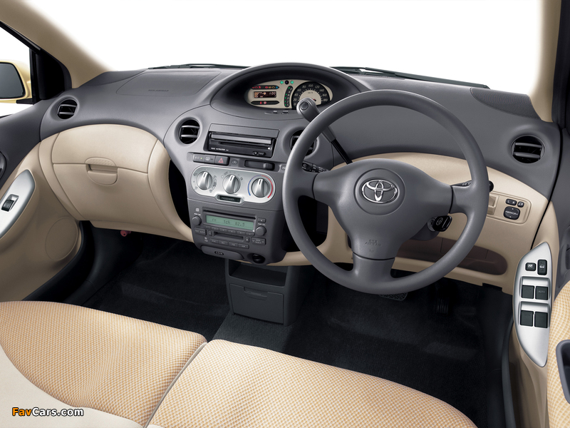 Toyota Vitz 5-door 2001–05 images (800 x 600)