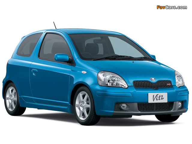 Toyota Vitz RS V Package 2002–03 pictures (640 x 480)