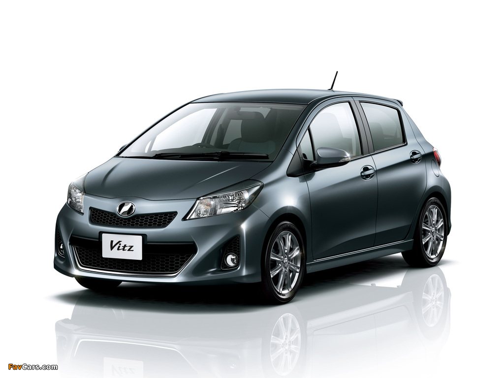 Toyota Vitz RS (NCP131) 2010 wallpapers (1024 x 768)