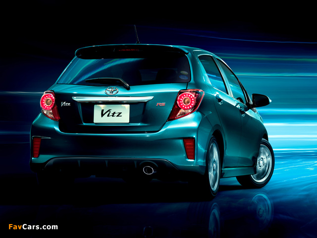 Toyota Vitz RS (NCP131) 2010 wallpapers (640 x 480)
