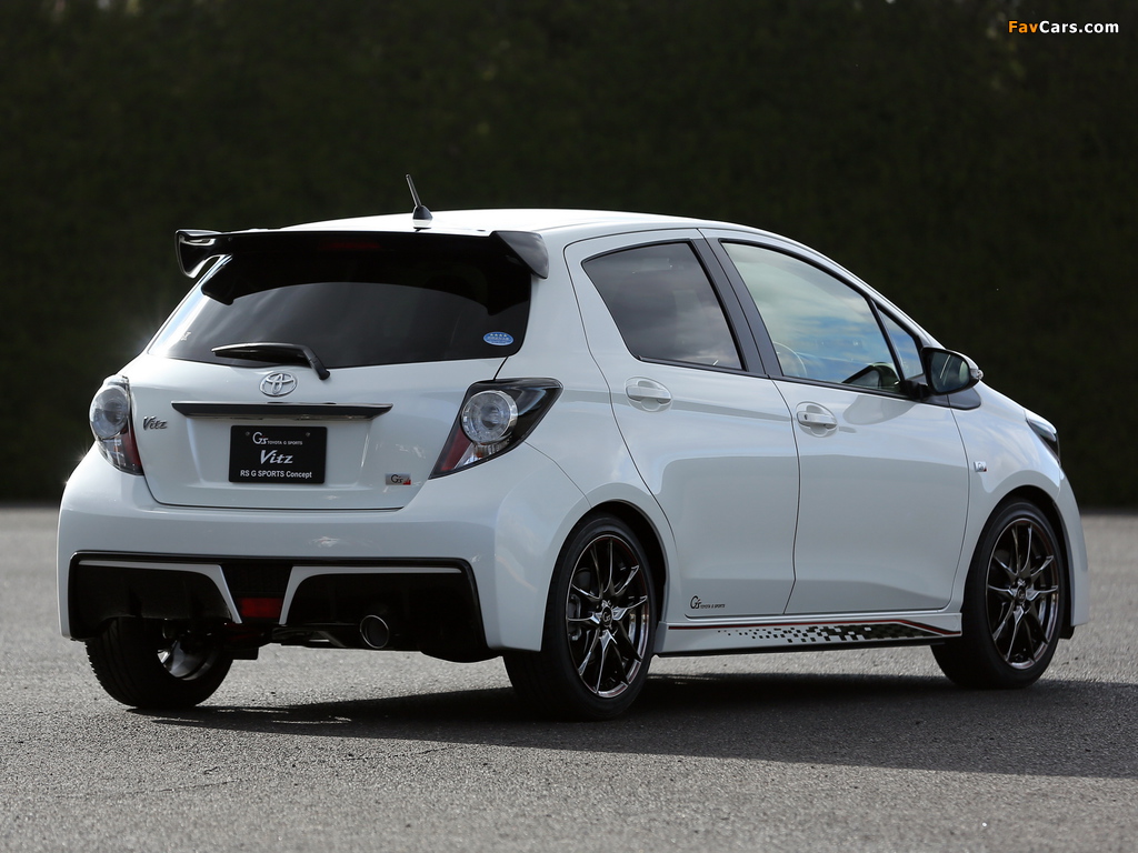 Toyota Vitz RS G Sports Concept (NCP131) 2014 pictures (1024 x 768)