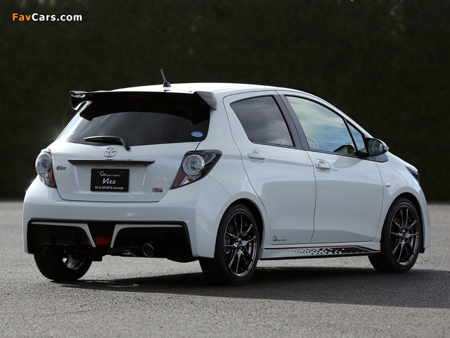 Toyota Vitz RS G Sports Concept (NCP131) 2014 pictures (640 x 480)