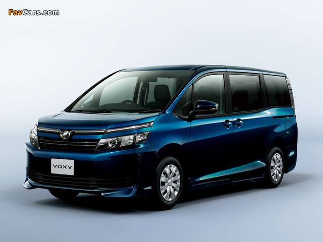 Pictures of Toyota Voxy X 2014 (640 x 480)