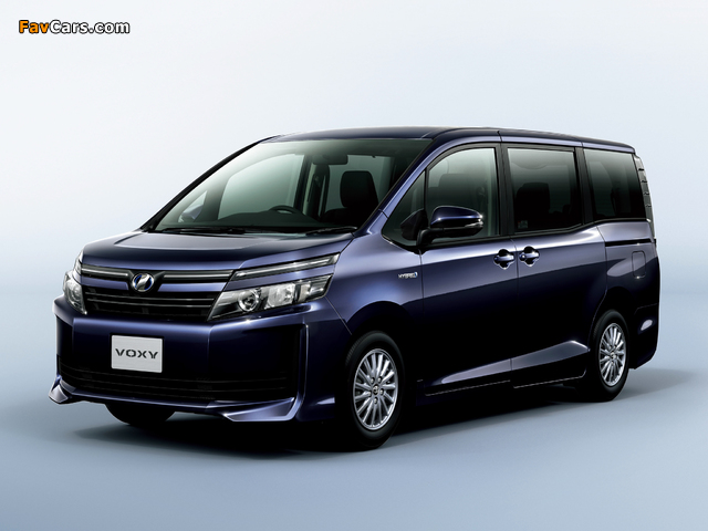 Pictures of Toyota Voxy X Hybrid 2014 (640 x 480)