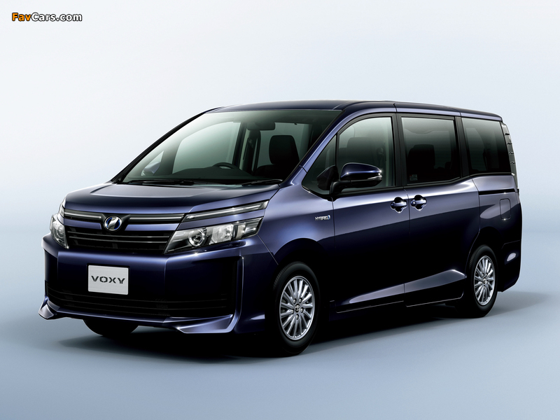 Pictures of Toyota Voxy X Hybrid 2014 (800 x 600)