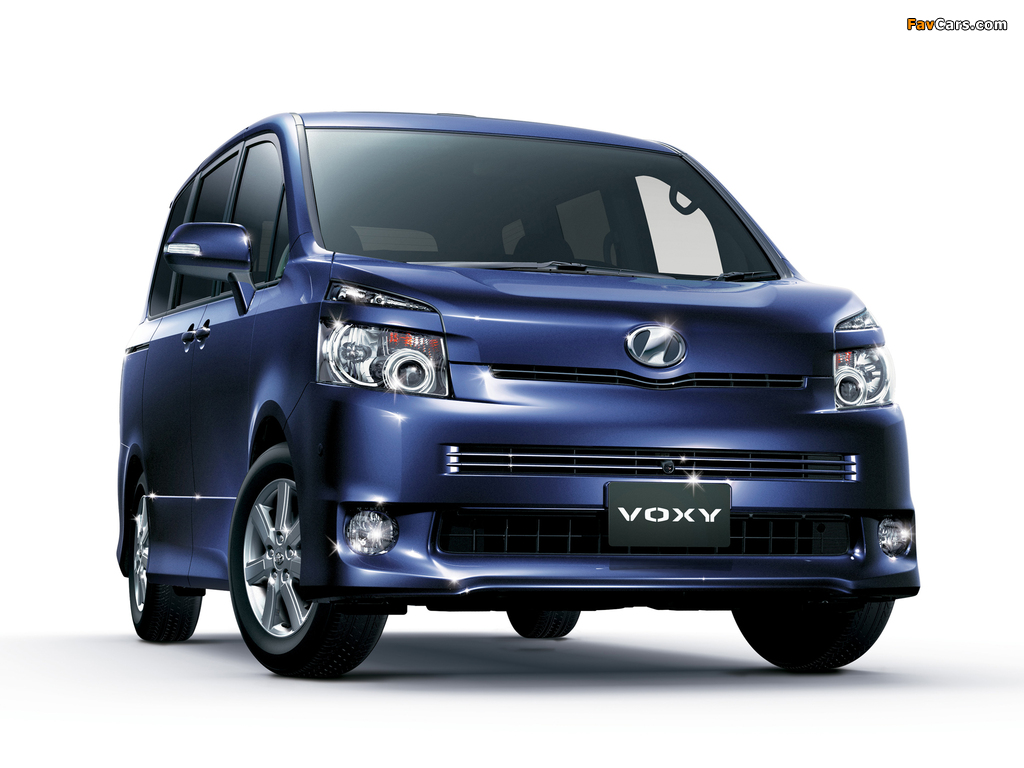 Toyota Voxy ZS 2007–10 photos (1024 x 768)