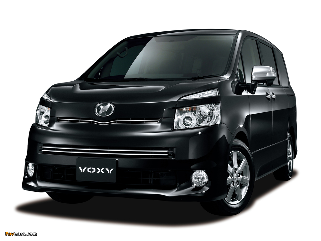 Toyota Voxy ZS Kirameki II 2009–10 pictures (1024 x 768)