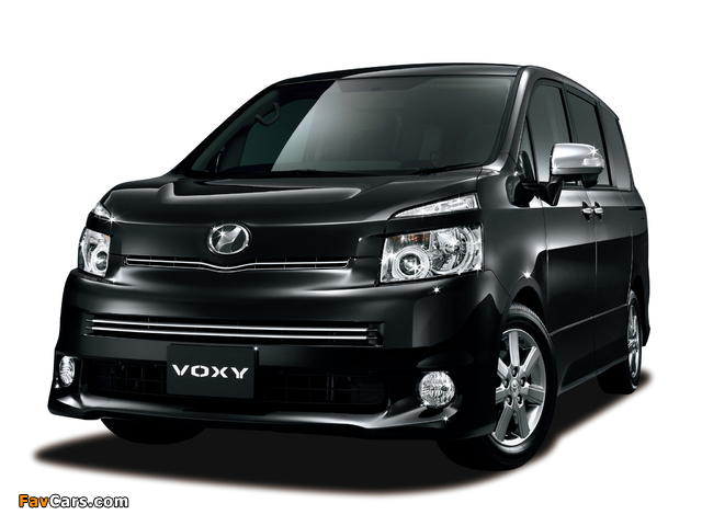 Toyota Voxy ZS Kirameki II 2009–10 pictures (640 x 480)