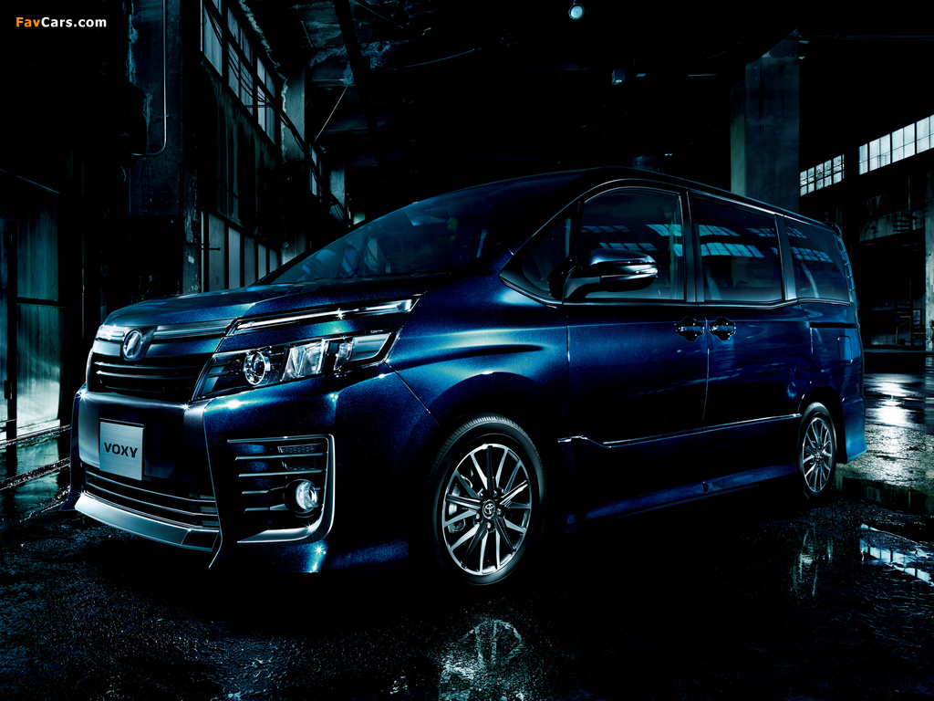Toyota Voxy ZS 2014 wallpapers (1024 x 768)
