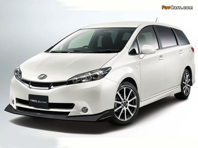 TRD Toyota Wish 2009 pictures (640 x 480)