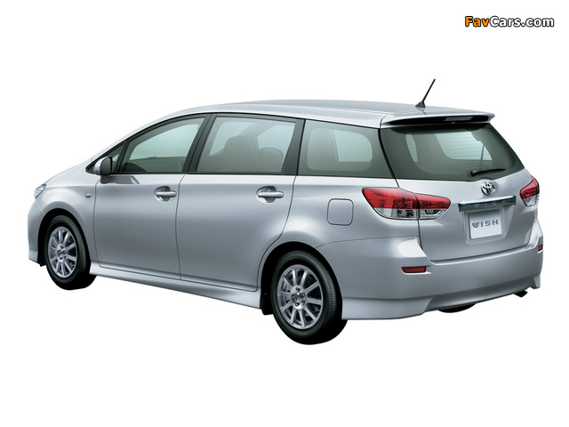 Toyota Wish X 2009–12 pictures (640 x 480)