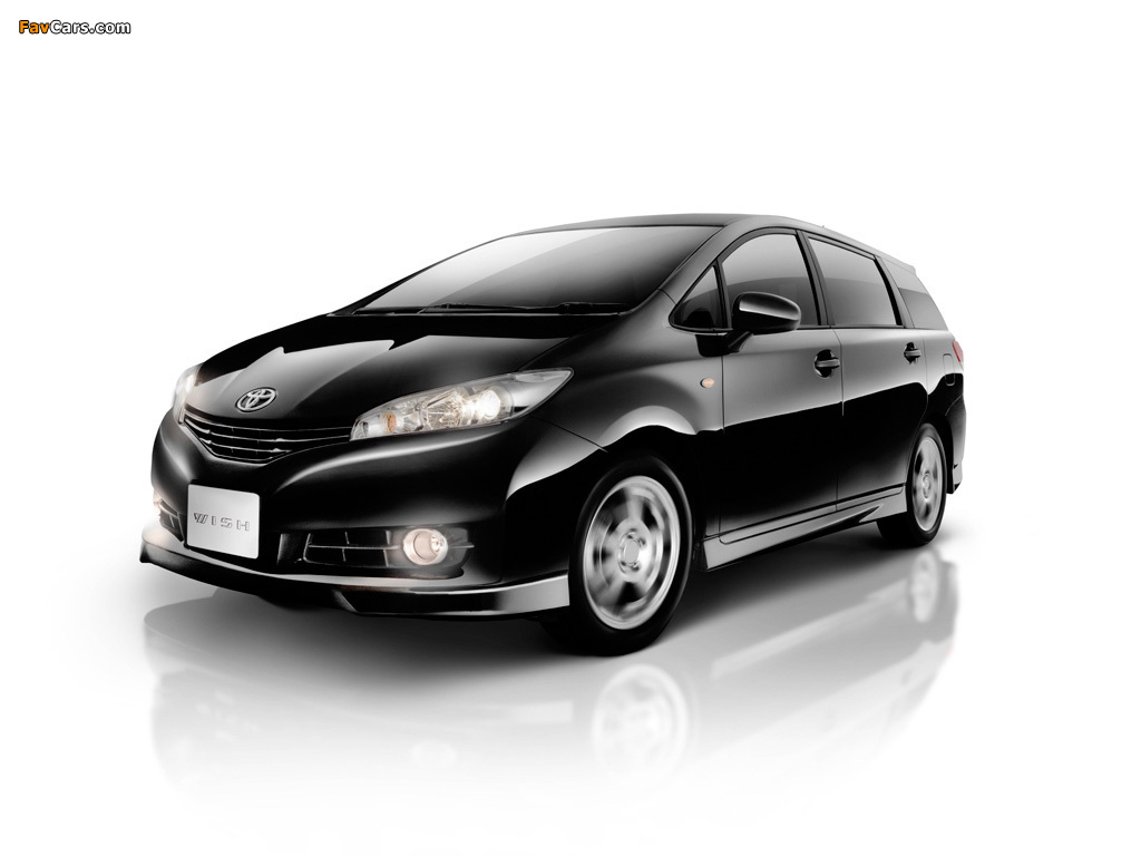 Toyota Wish X 2009–12 wallpapers (1024 x 768)