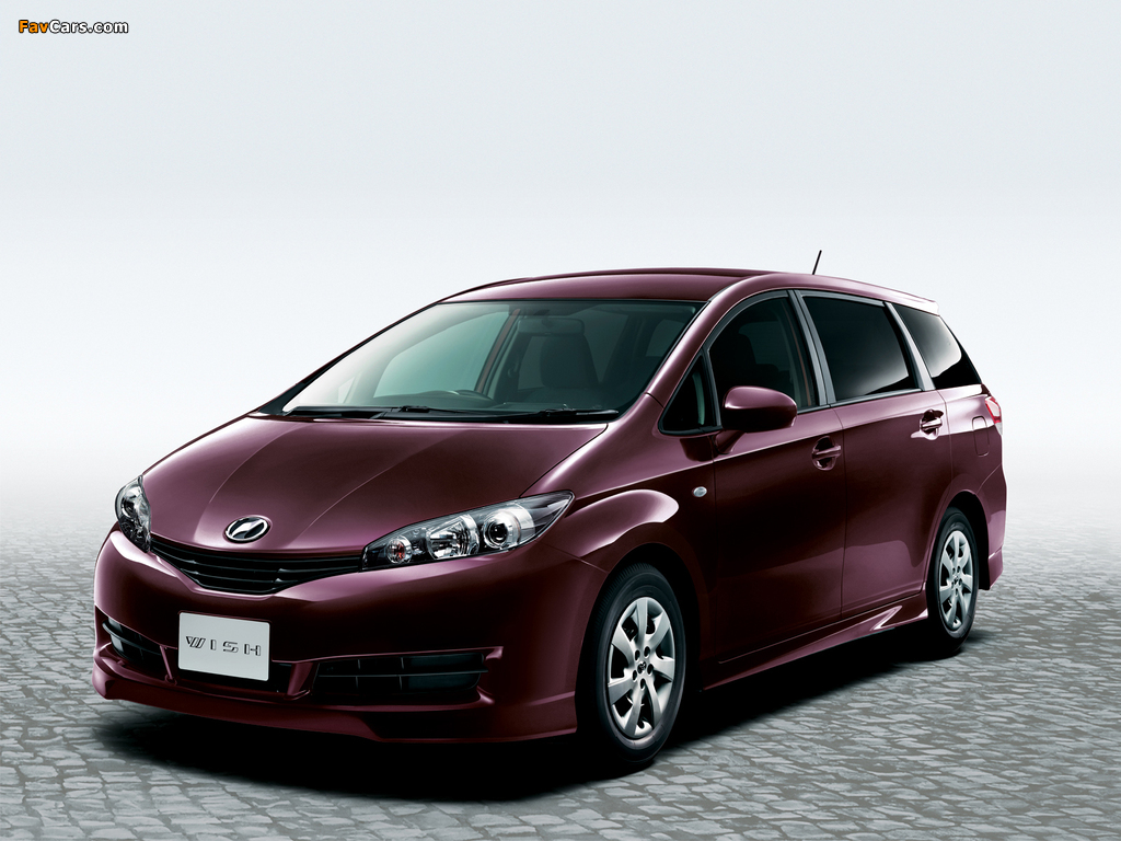 Toyota Wish X HID Selection 2010–12 wallpapers (1024 x 768)
