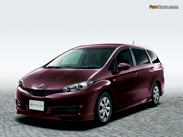 Toyota Wish X HID Selection 2010–12 wallpapers (640 x 480)