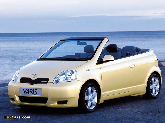 Images of Toyota Yaris Cabrio Concept 2000 (640 x 480)