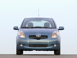 Images of Toyota Yaris 3-door US-spec 2005–09