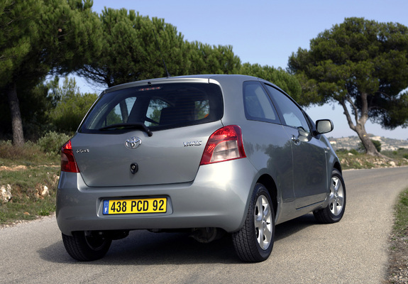 Images of Toyota Yaris 3-door 2005–09