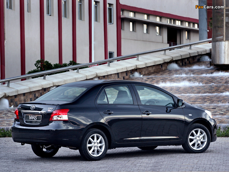 Images of Toyota Yaris RF Sedan ZA-spec 2006 (800 x 600)