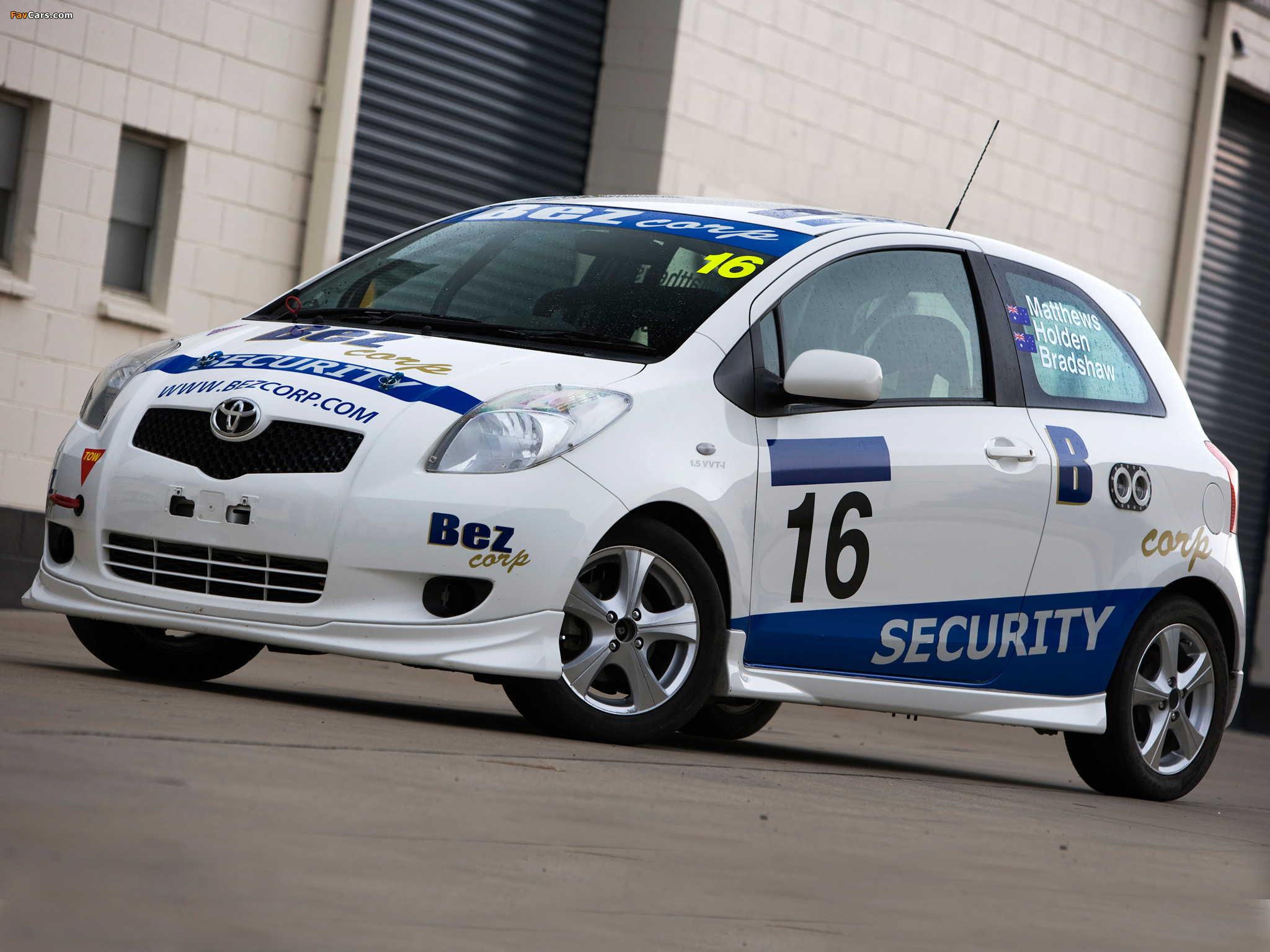 Images of Toyota Yaris 3-door Racing Car AU-spec 2006 (2048 x 1536)