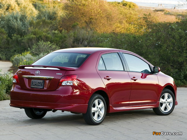 Images of Toyota Yaris S Sedan 2006 (640 x 480)