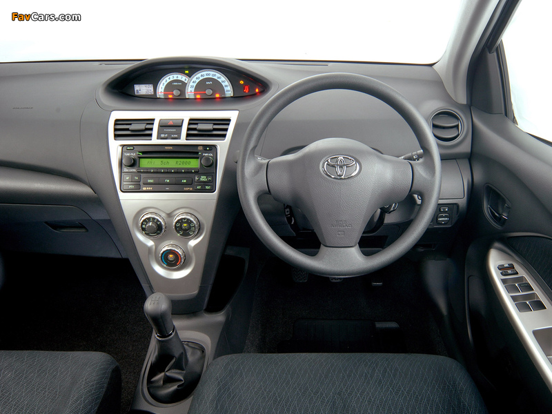Images of Toyota Yaris Sedan ZA-spec 2006 (800 x 600)