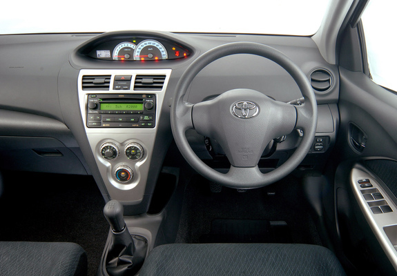 Images of Toyota Yaris Sedan ZA-spec 2006