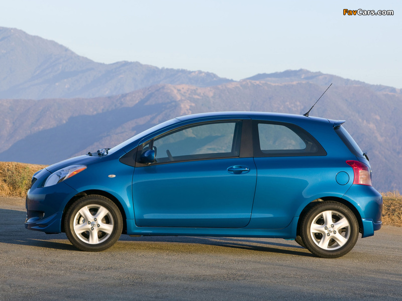 Images of Toyota Yaris S 3-door 2006–09 (800 x 600)