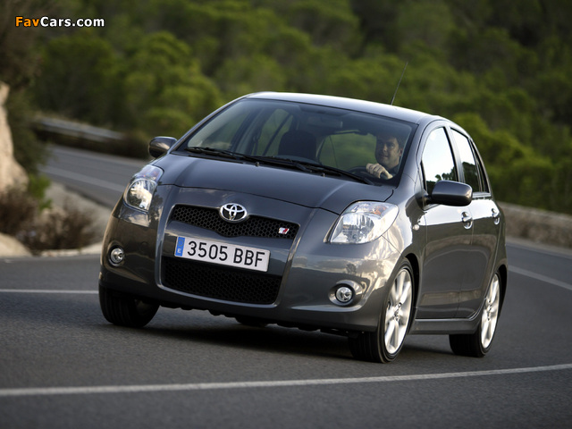 Images of Toyota Yaris T-Sport 5-door 2007–09 (640 x 480)