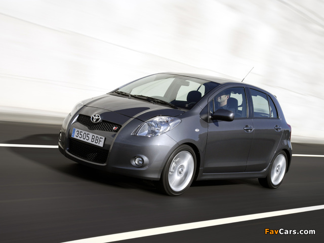 Images of Toyota Yaris T-Sport 5-door 2007–09 (640 x 480)