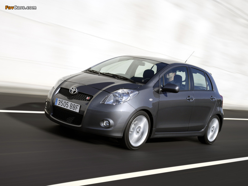 Images of Toyota Yaris T-Sport 5-door 2007–09 (800 x 600)