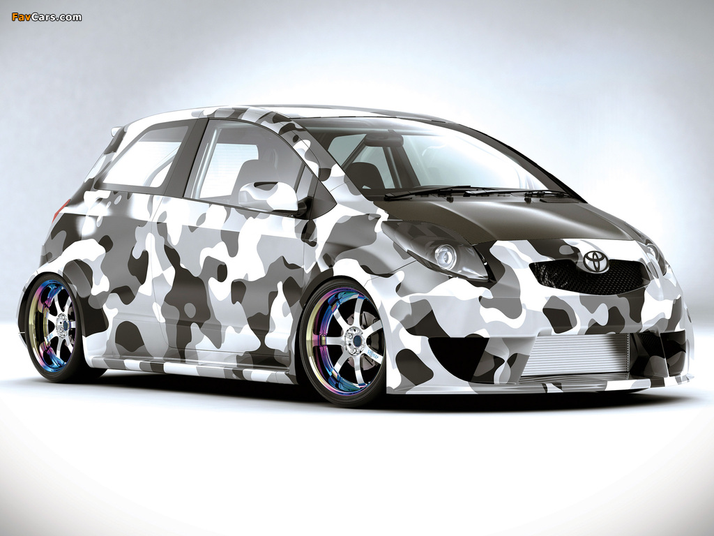 Images of Toyota Yaris by Auto Salon 2009 (1024 x 768)