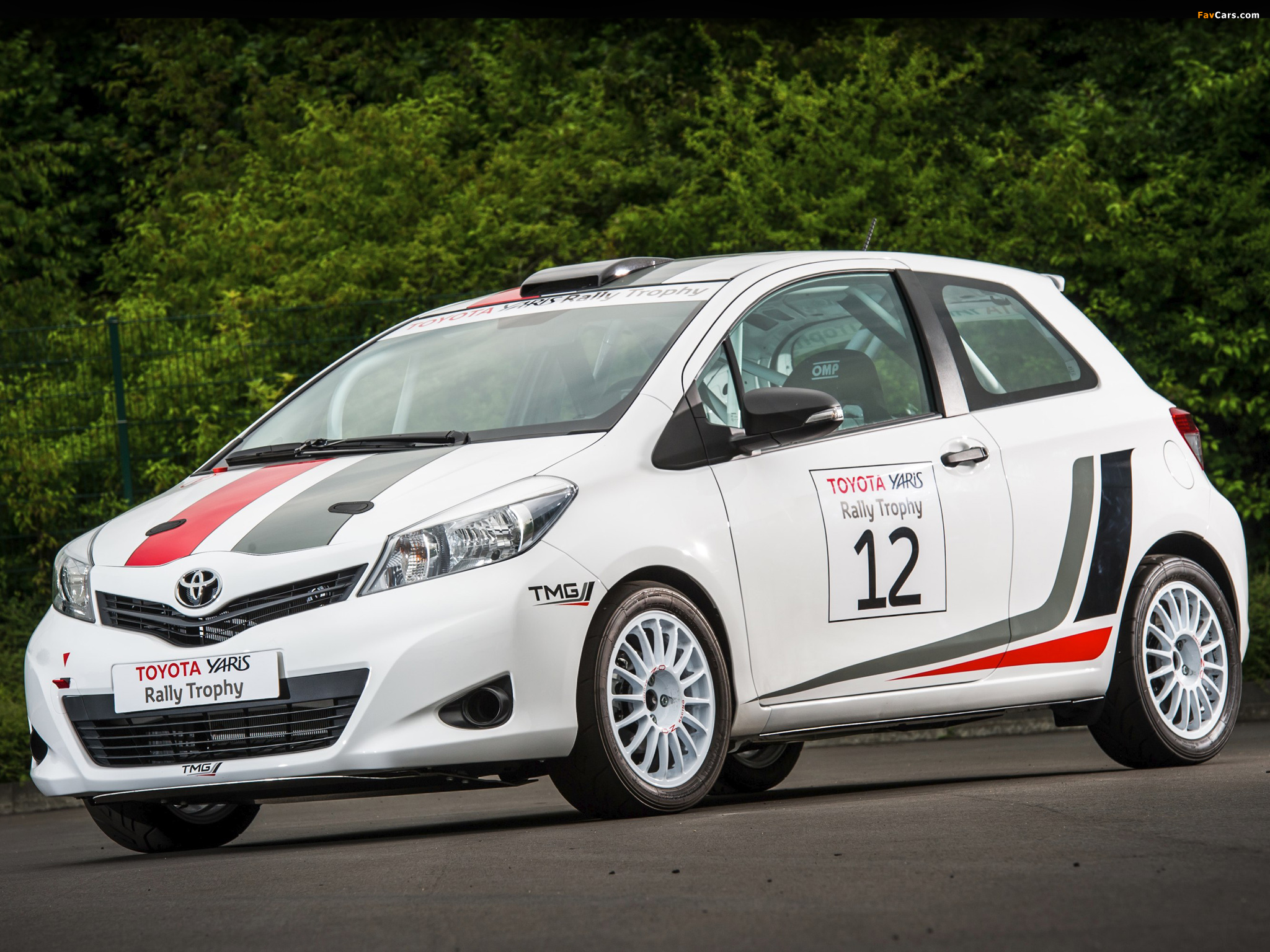 Images of Toyota Yaris R1A Rally Car 2012 (2048 x 1536)