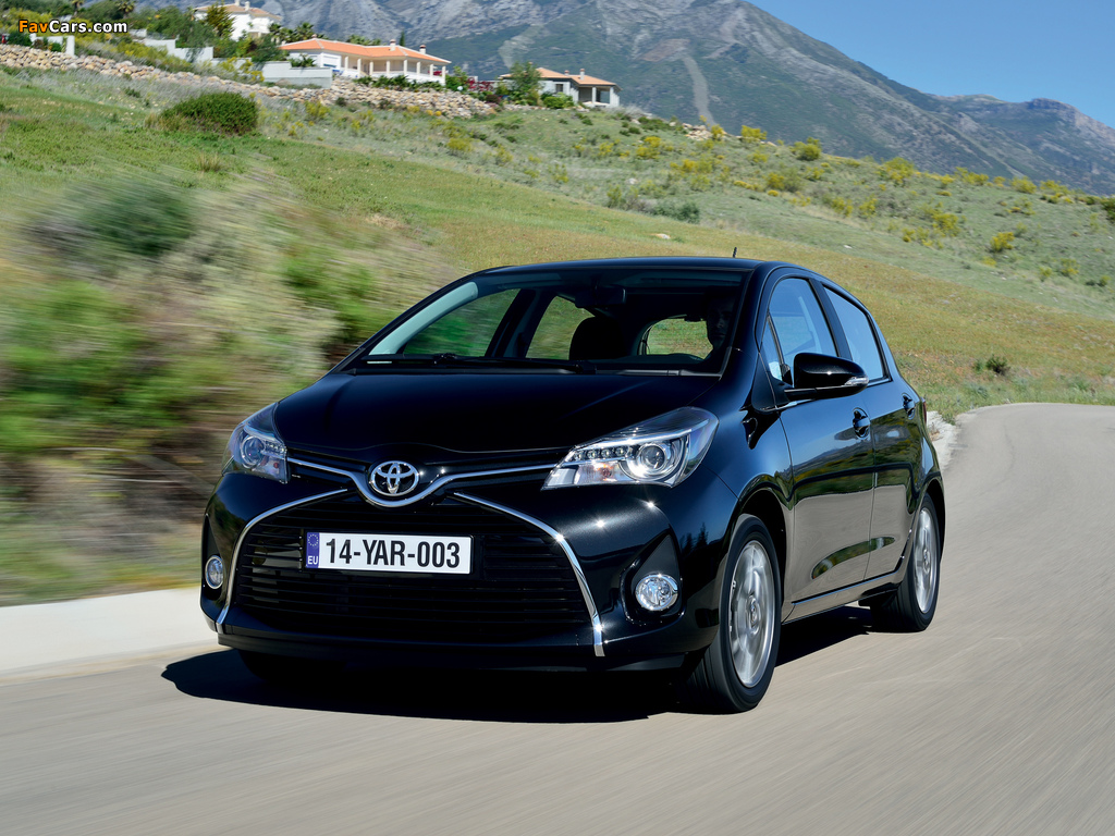 Images of Toyota Yaris 5-door 2014 (1024 x 768)