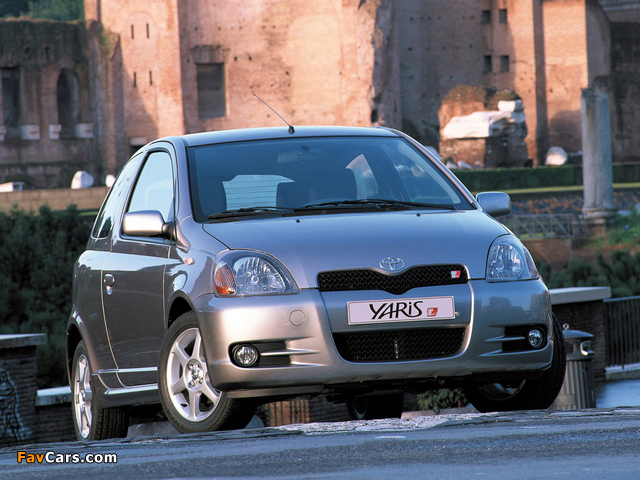 Photos of Toyota Yaris T-Sport 2001–03 (640 x 480)