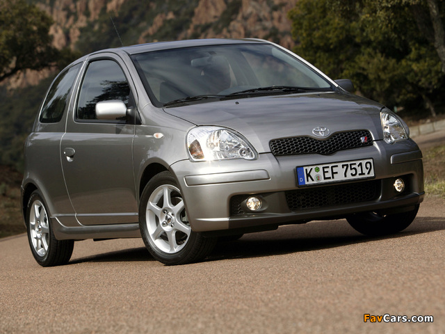 Photos of Toyota Yaris T-Sport 2003–05 (640 x 480)