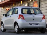 Photos of Toyota Yaris T1 3-door ZA-spec 2005–09