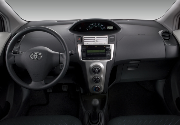 Photos of Toyota Yaris 3-door US-spec 2005–09