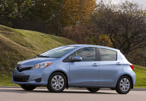 Photos of Toyota Yaris LE 5-door US-spec 2011