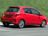 Photos of Toyota Yaris SE 5-door US-spec 2011