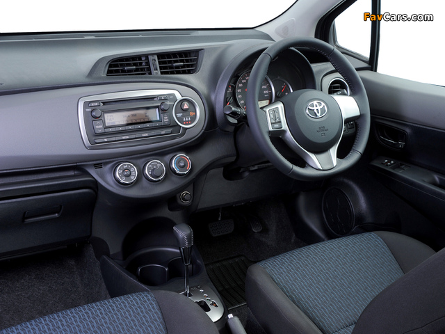 Photos of Toyota Yaris 5-door ZA-spec 2011 (640 x 480)