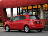 Photos of Toyota Yaris 3-door ZA-spec 2011