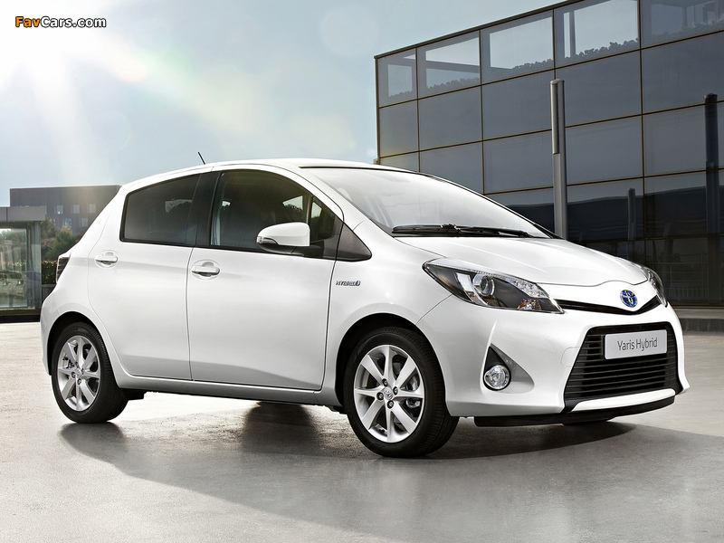 Photos of Toyota Yaris Hybrid 2012 (800 x 600)