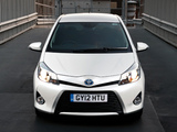 Photos of Toyota Yaris Hybrid UK-spec 2012