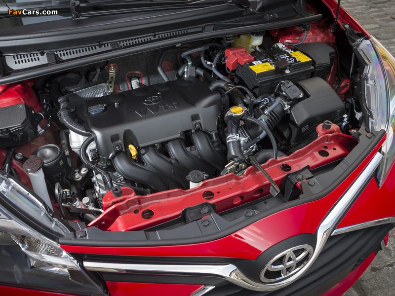 Photos of 2015 Toyota Yaris LE 5-door US-spec 2014 (800 x 600)