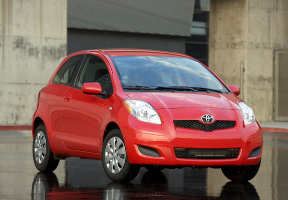 Pictures of Toyota Yaris 3-door US-spec 2009–11