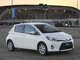 Pictures of Toyota Yaris Hybrid ZA-spec 2012