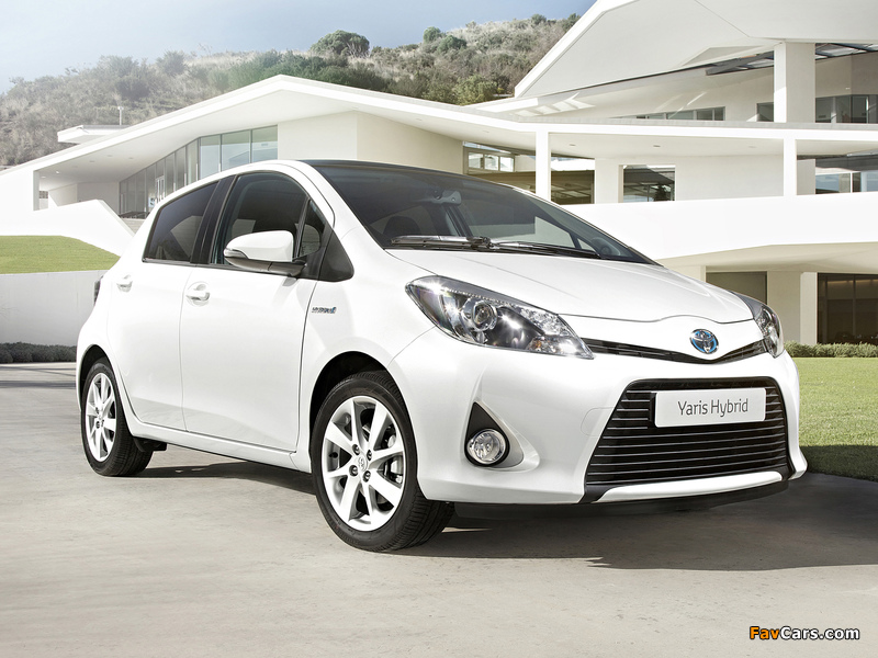 Pictures of Toyota Yaris Hybrid 2012 (800 x 600)