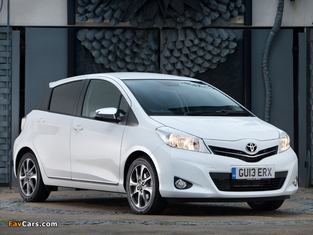 Pictures of Toyota Yaris Trend 5-door UK-spec 2013 (640 x 480)