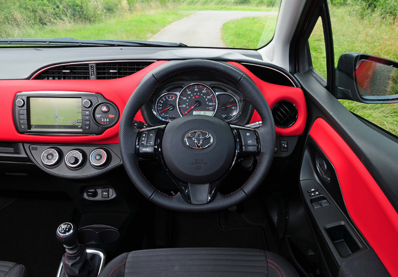 Pictures of Toyota Yaris 5-door UK-spec 2014