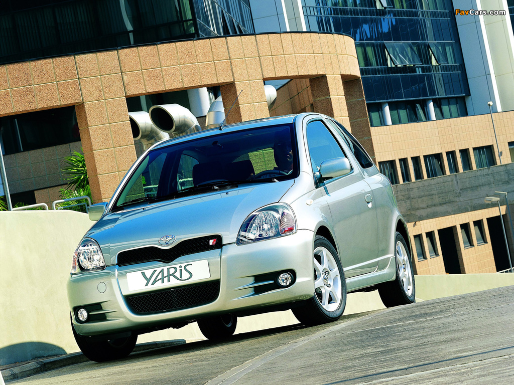 Toyota Yaris T-Sport 2001–03 images (1024 x 768)